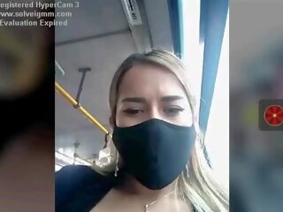Ms op een bus video's haar tieten riskant, gratis seks film 76