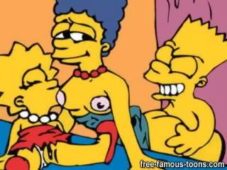 Bart simpson 가족 트리플 엑스 클립